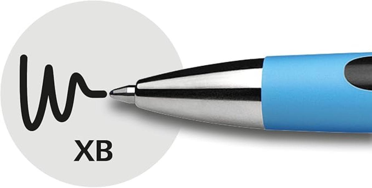 caimi schneider 5 pz penna a sfera slider rave xb nero tratto 1,4 mm - foto 4