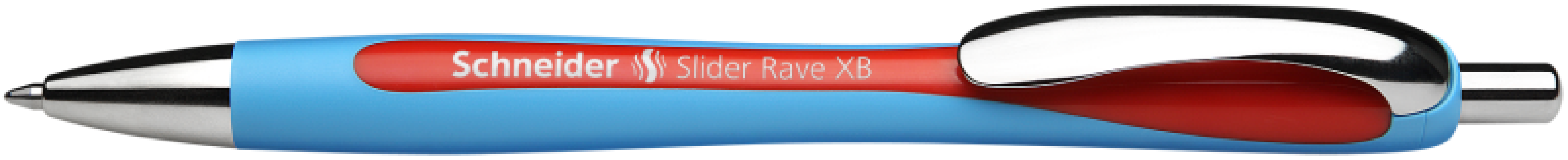 schneider schneider 5 pz penna a sfera slider rave xb rosso tratto 1,4 mm - foto 2