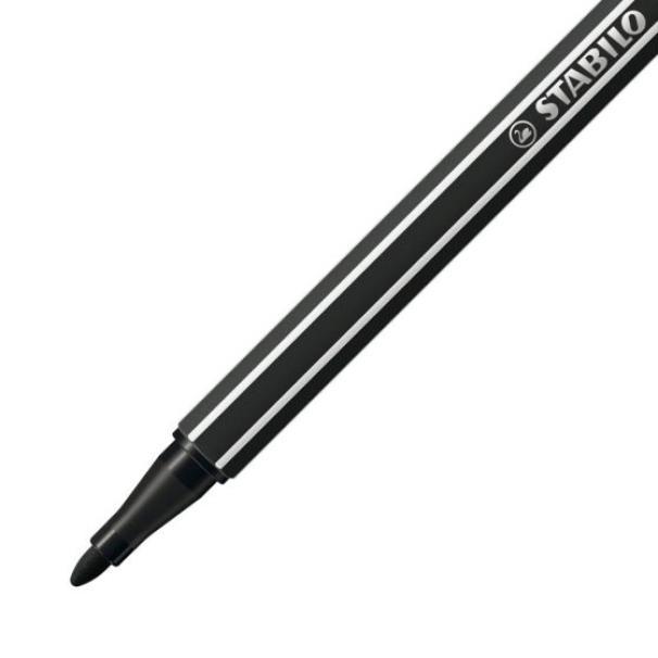 stabilo stabilo pen 68 10 pz pennarello premium n.46 nero tratto 1,0 mm - foto 2
