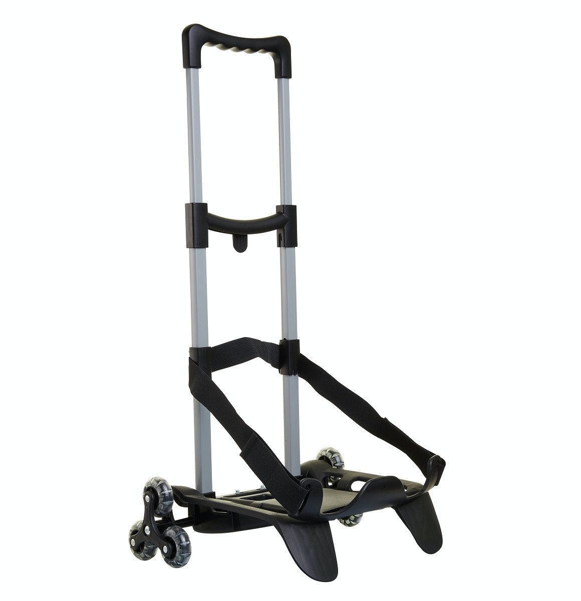 be box be box carrello portazaino trolley 3 ruote colore nero - foto 2