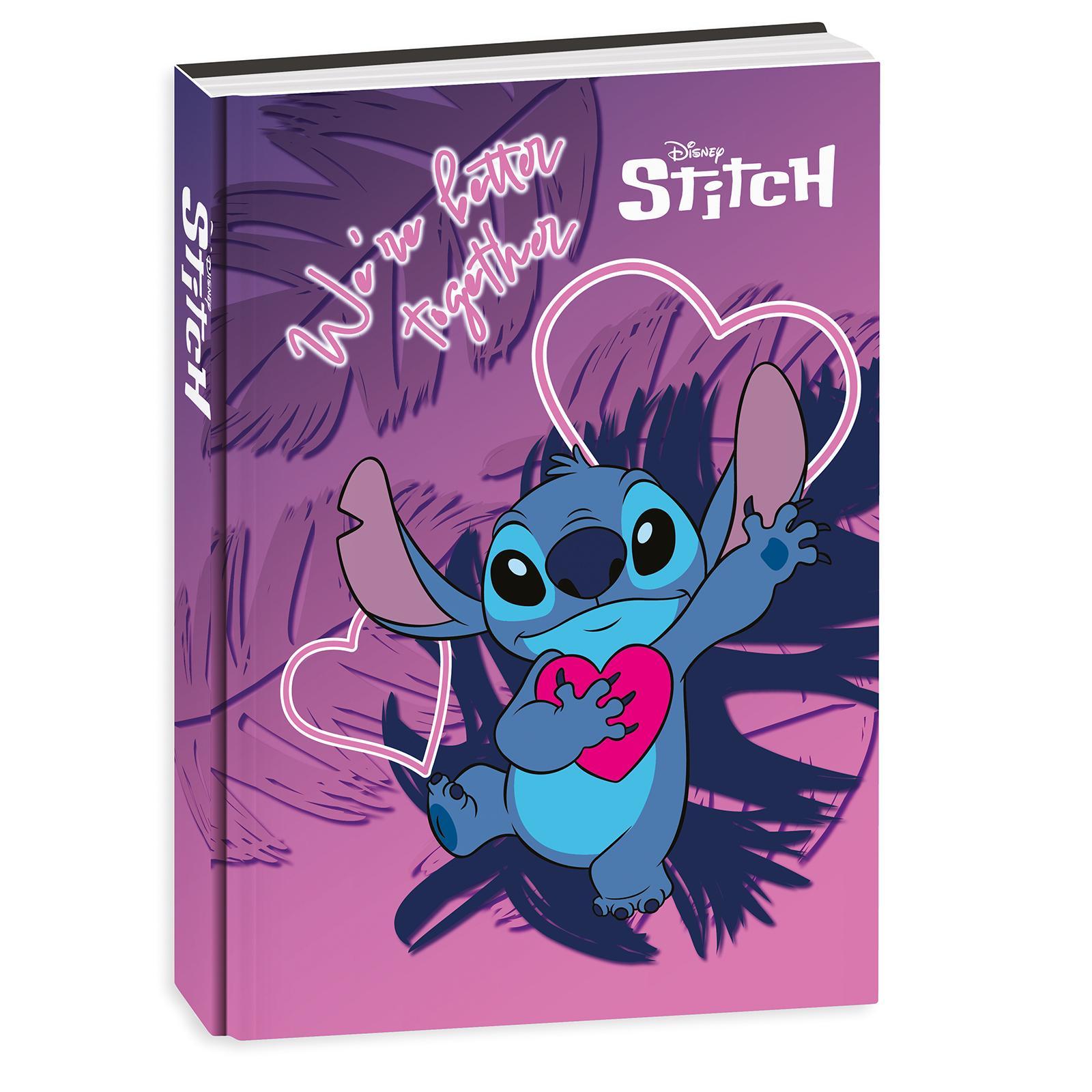 seven seven diario scuola lilo & stitch 10 mesi 14,5x20,6 cm fantasie assortite - foto 2