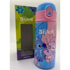 Borraccia termica acciaio kid lilo & stitch 460 ml 19x7cm