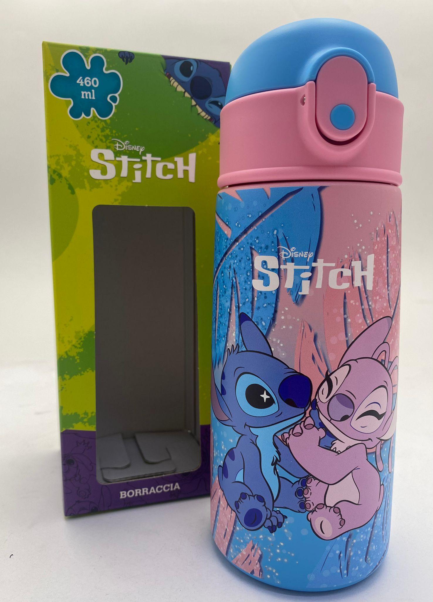 seven seven borraccia termica acciaio kid lilo & stitch 460 ml 19x7cm - foto 1