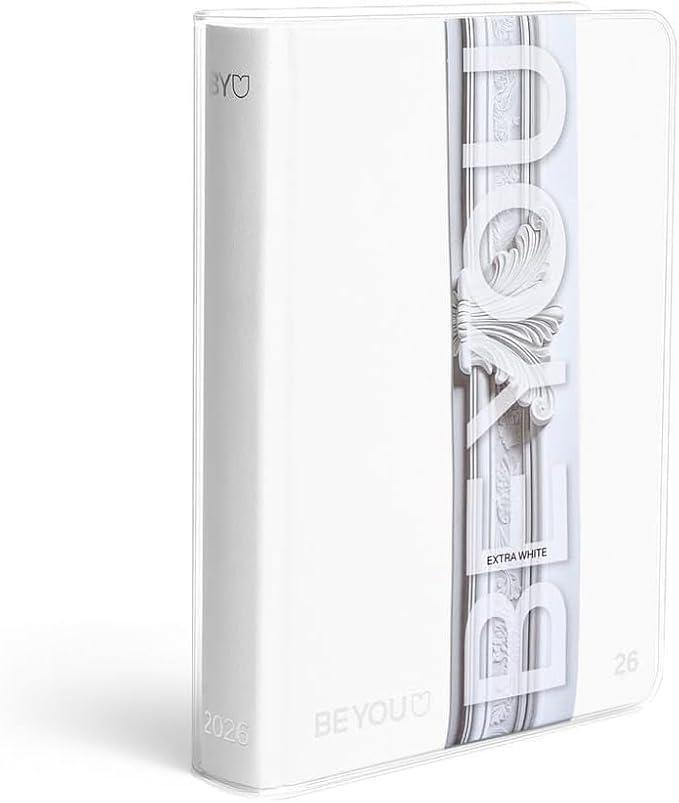 giochi preziosi be you diario agenda f.to easy 12 mesi datata 2025/26 extra white 12,5x16,5cm - foto 1