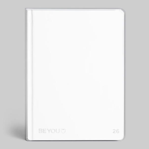 giochi preziosi be you diario agenda f.to easy 12 mesi datata 2025/26 extra white 12,5x16,5cm - foto 3