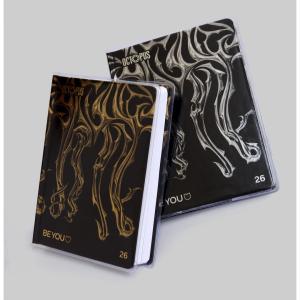 Be you diario agenda octopus oro/argento easy 2025/26 12 mesi datato 12,5x16,5cm