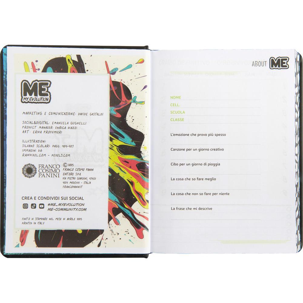 panini panini agenda diario me 2025/26 datato 16 mesi classic medium 12x16,5cm fantasie assortite - foto 2