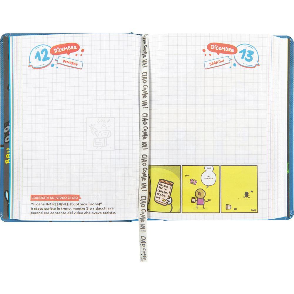 panini diario agenda scomix 16 mesi 2025/26 datato medium 12x16,5cm fantasie assortite - foto 3