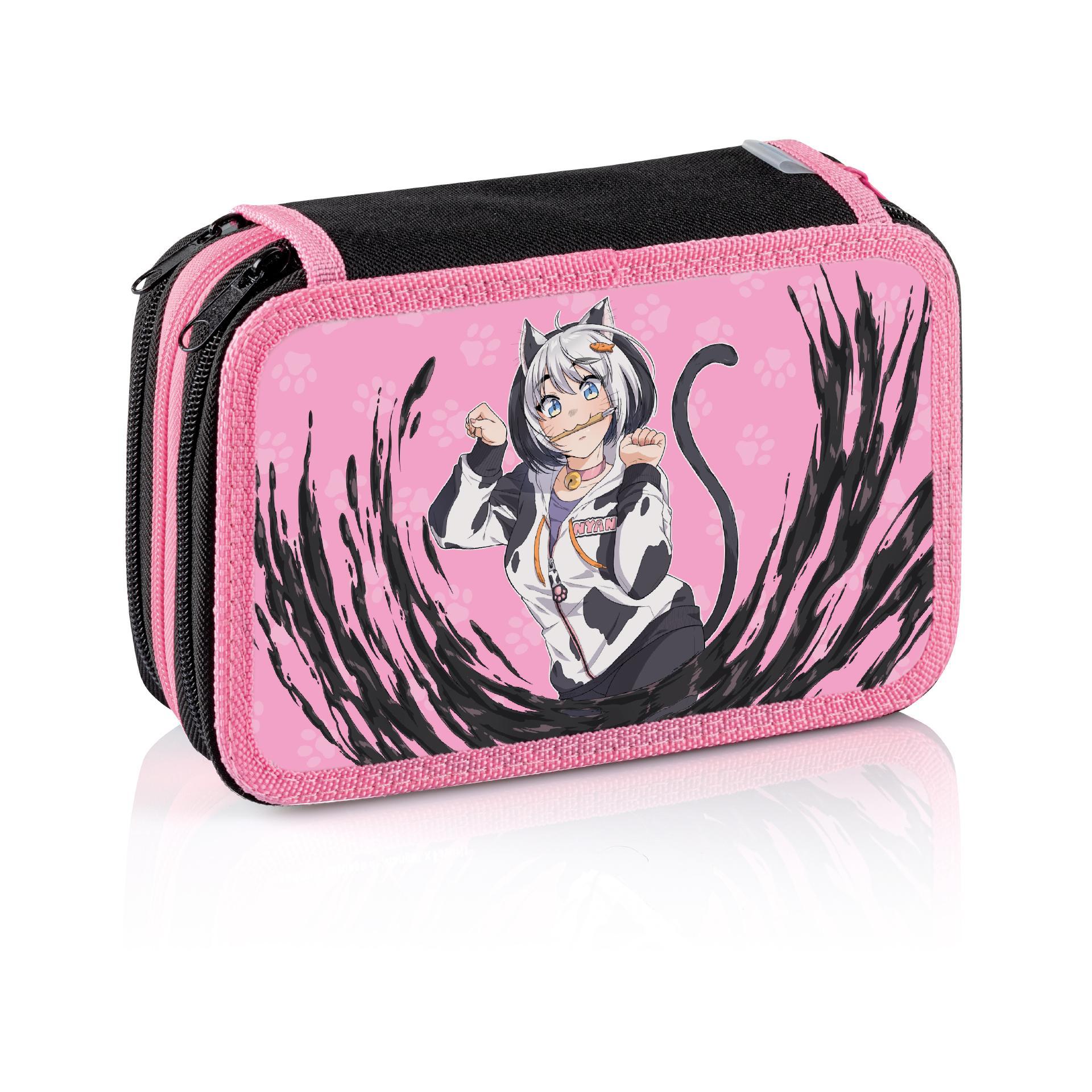 favorit favorit astuccio manga grande con 3 zip completo - foto 4