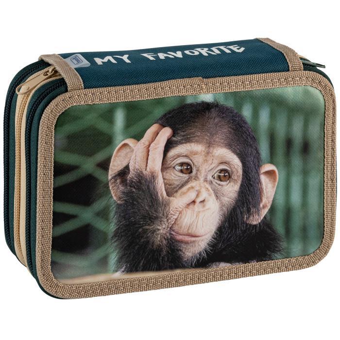 favorit favorit astuccio animali grande con 3 zip completo - foto 4