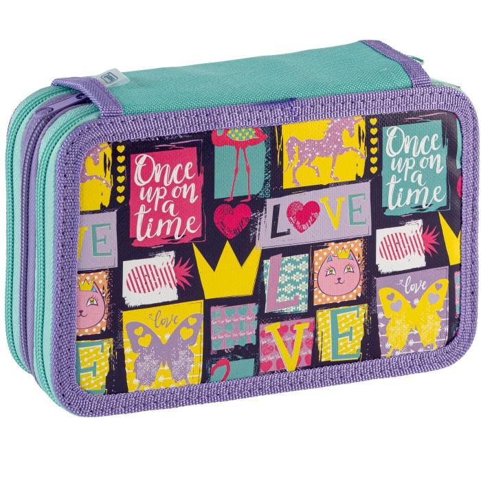 favorit favorit astuccio fantasy grande con 3 zip completo - foto 2