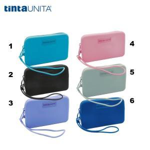 Borsellino bustina in silicone con laccio excellent tintaunita grande 16x11x2,5cm colori assortiti 60307