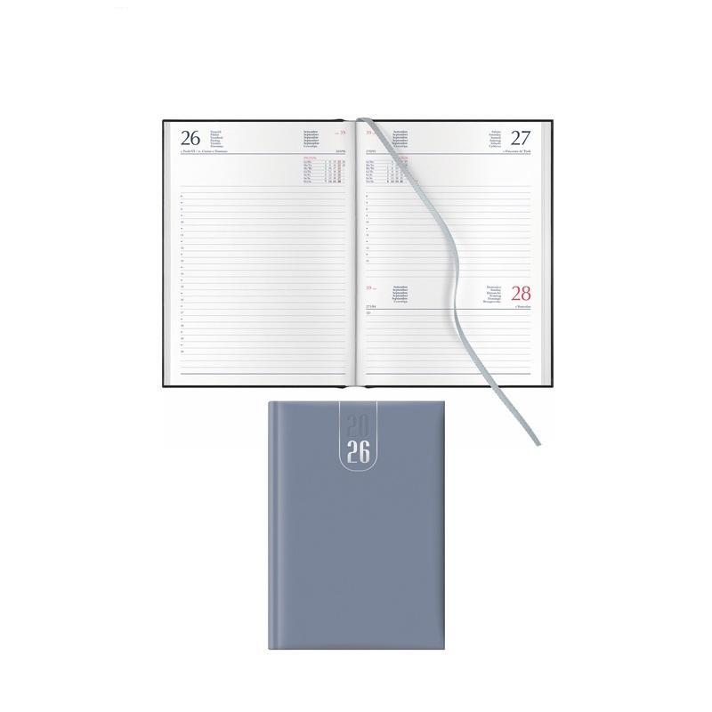 notabene notabene agenda giornaliera 2026 azzurro 14,5x20,5 cm sab/dom abbinati - foto 1