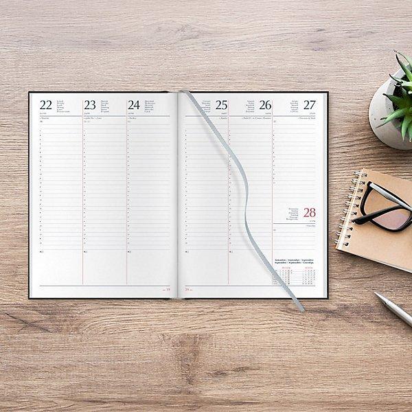 notabene notabene agenda settimanale gommato 2026 17x24 cm blu sab/dom abbinati - foto 2