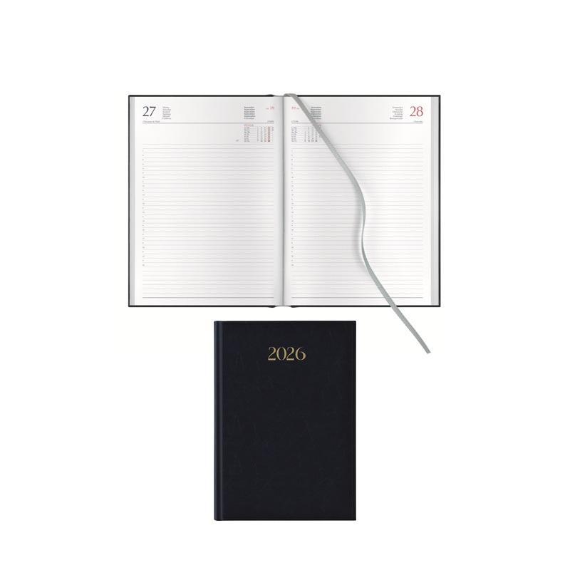 notabene notabene agenda giornaliera madrid 2026 17x24 cm blu sab/dom separati - foto 1