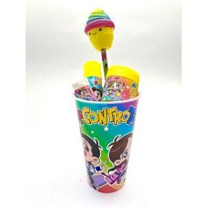 Me contro te bicchiere portapenne set di cancelleria per la scuola