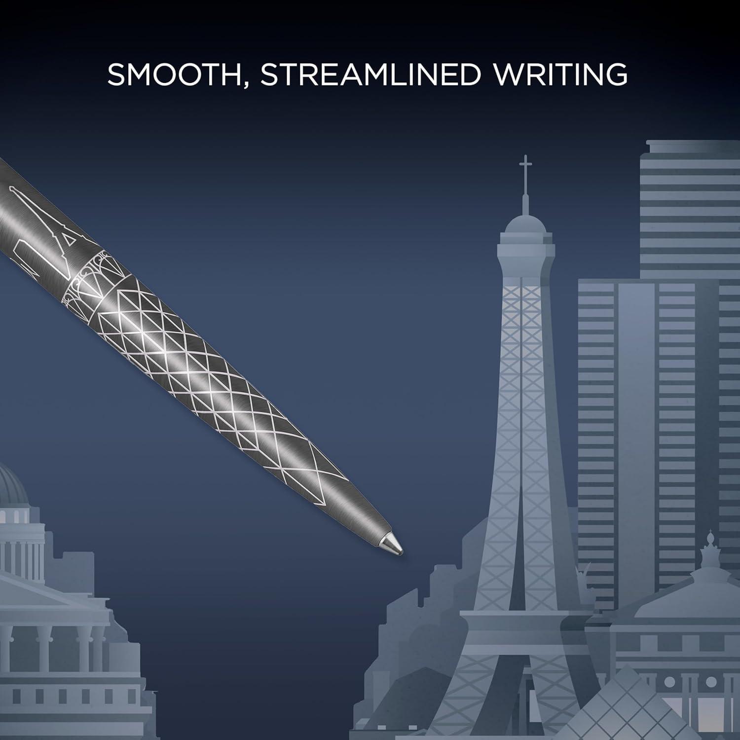 parker parker penna a sfera jotter parigi edizione speciale punta media inchiostro blu - foto 5