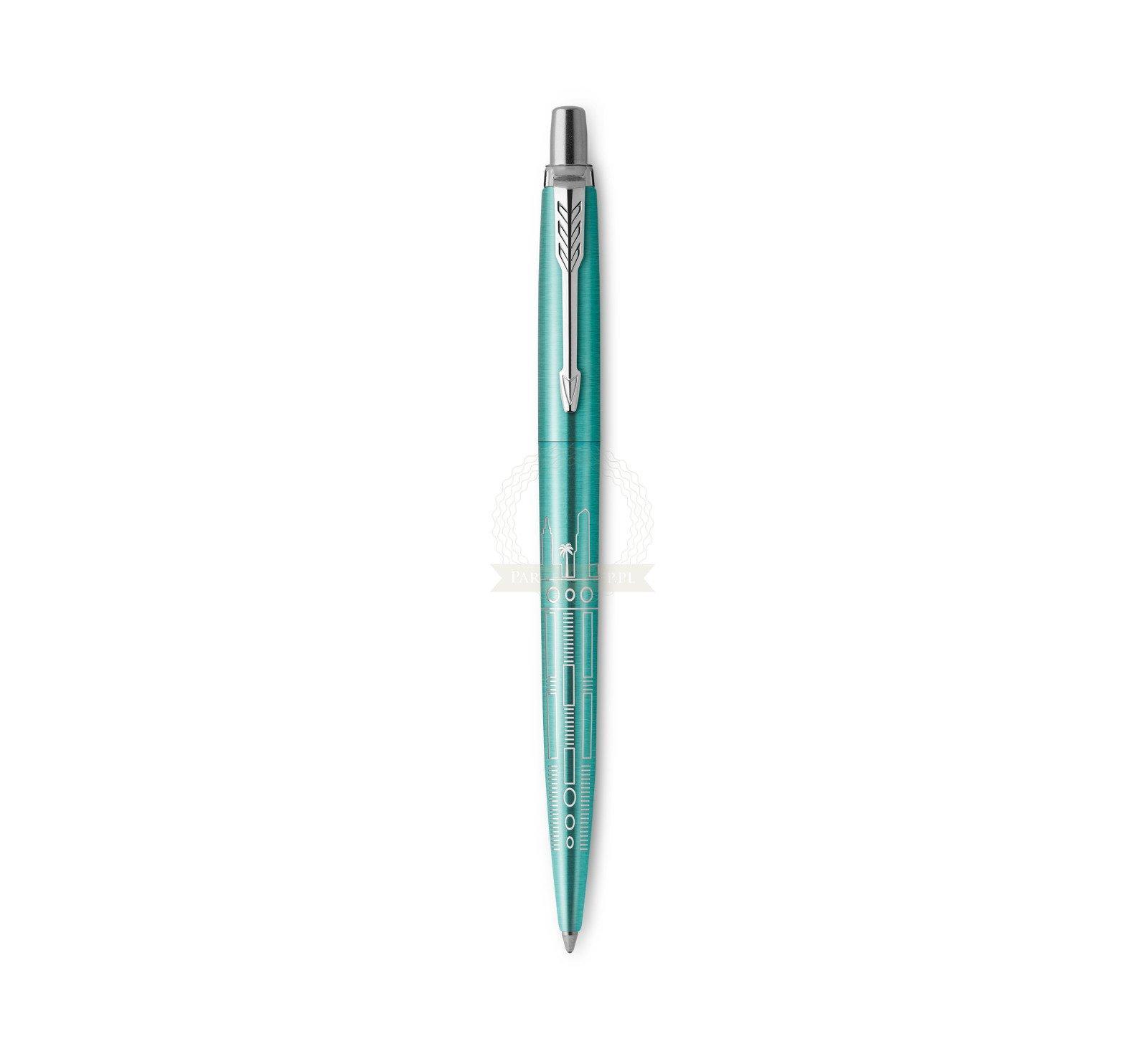 parker parker penna a sfera jotter miami edizione speciale punta media inchiostro blu - foto 5