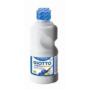 Tempera acrilica 250 ml bianco 01