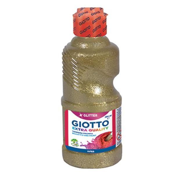 giotto giotto tempera glitter extra quality 250 ml oro 01 - foto 1