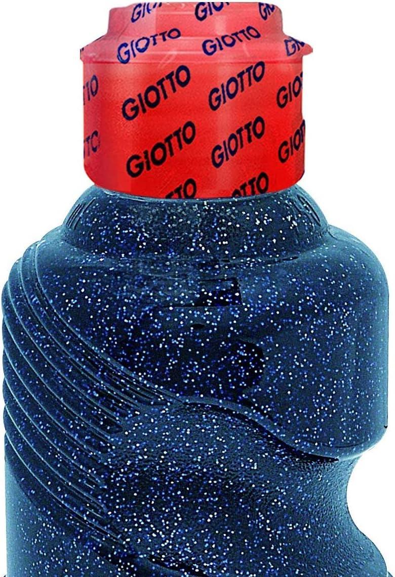giotto giotto tempera glitter extra quality 250 ml blu cyan 04 - foto 2