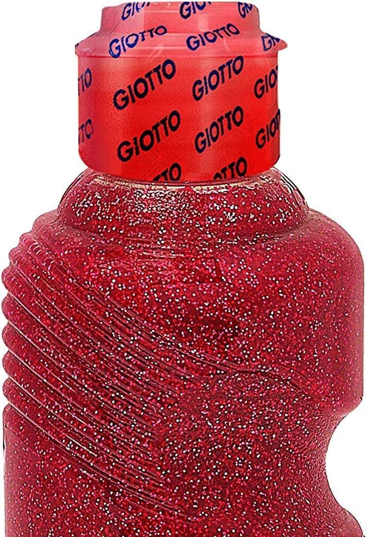giotto giotto tempera glitter extra quality 250 ml rosso 06 - foto 2