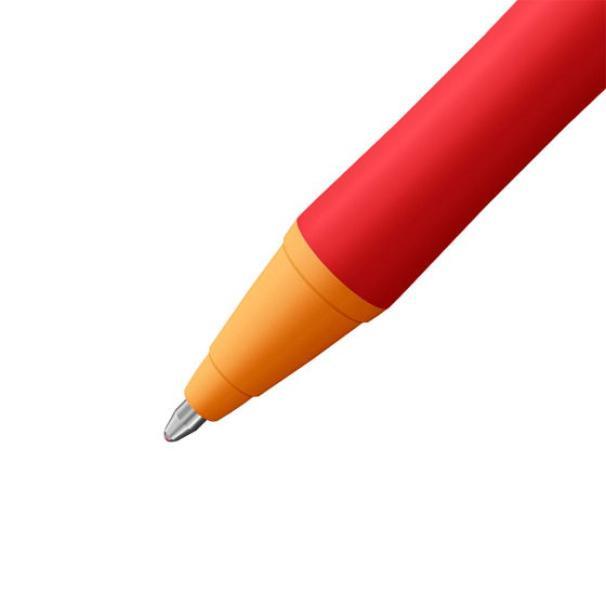 stabilo stabilo penna sfera pointball 6030/40 punta m tratto 0,5 mm rosso conf. 10 pz. - foto 2