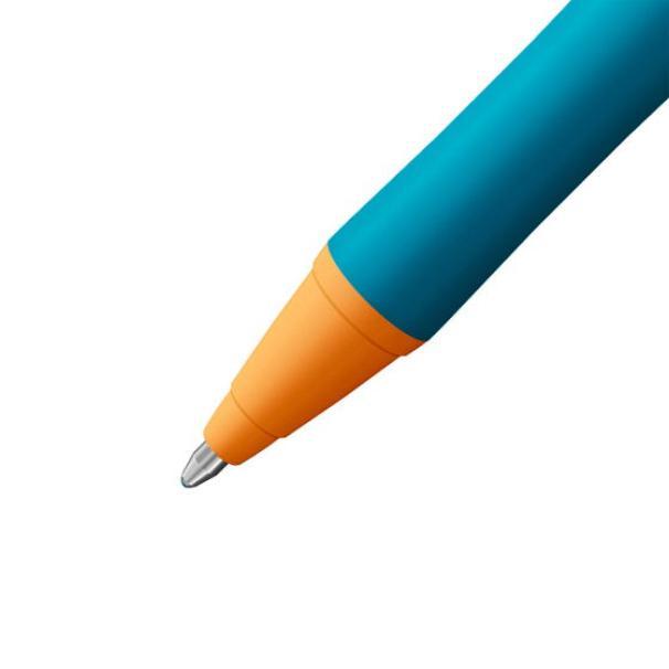 stabilo stabilo penna sfera pointball 6030/51 punta m tratto 0,5 mm turchese conf. 10 pz. - foto 2