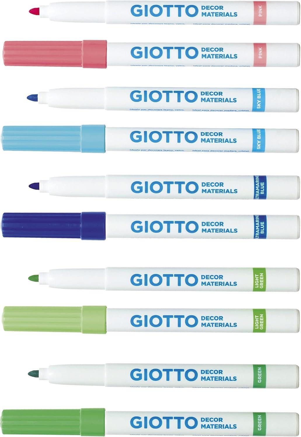 giotto giotto decor materials pennarelli multisuperficie 4 conf. da 12 colori - foto 3 giotto giotto decor materials pennarelli multisuperficie 4 conf. da 12 colori - foto 3