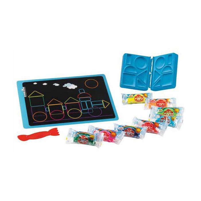 dido' didò blocks trenino 363901 pasta da modellare - foto 2