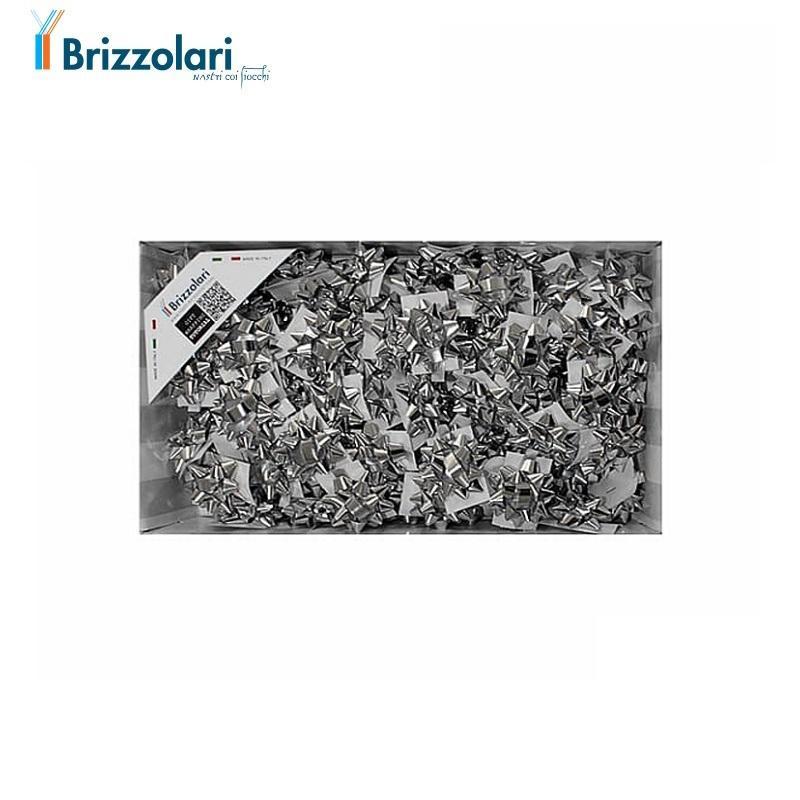 brizzolari brizzolari 100 pz. coccarde stelle mini 6,5 mm 2970 argento metallizzato 04 - foto 1 brizzolari brizzolari 100 pz. coccarde stelle mini 6,5 mm 2970 argento metallizzato 04 - foto 1