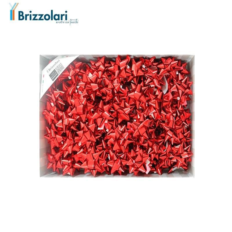brizzolari brizzolari 100pz. coccarde stelle medie 14mm autoadesive rosso metallizzato 3170 - foto 1 brizzolari brizzolari 100pz. coccarde stelle medie 14mm autoadesive rosso metallizzato 3170 - foto 1