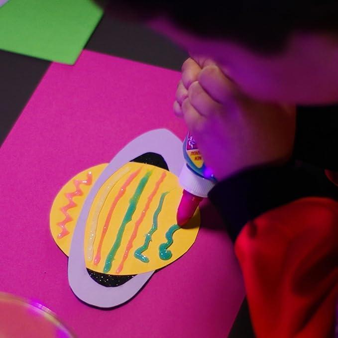 elmer's elmer's 3 pz colla glitterata oro da 177ml - foto 2