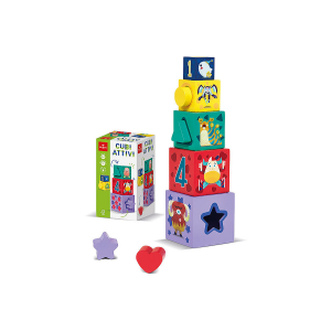Cubi attivi in legno 54116 giocattolo educativo