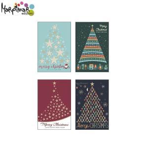 12pz biglietti auguri buon natale 12x18cm fant. ass. abnb24