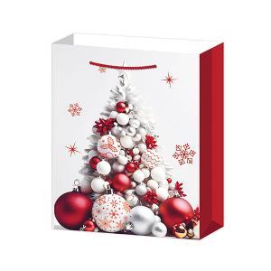 Pnp buste regalo shopper natale "christmas tree" 15x12x7 cm