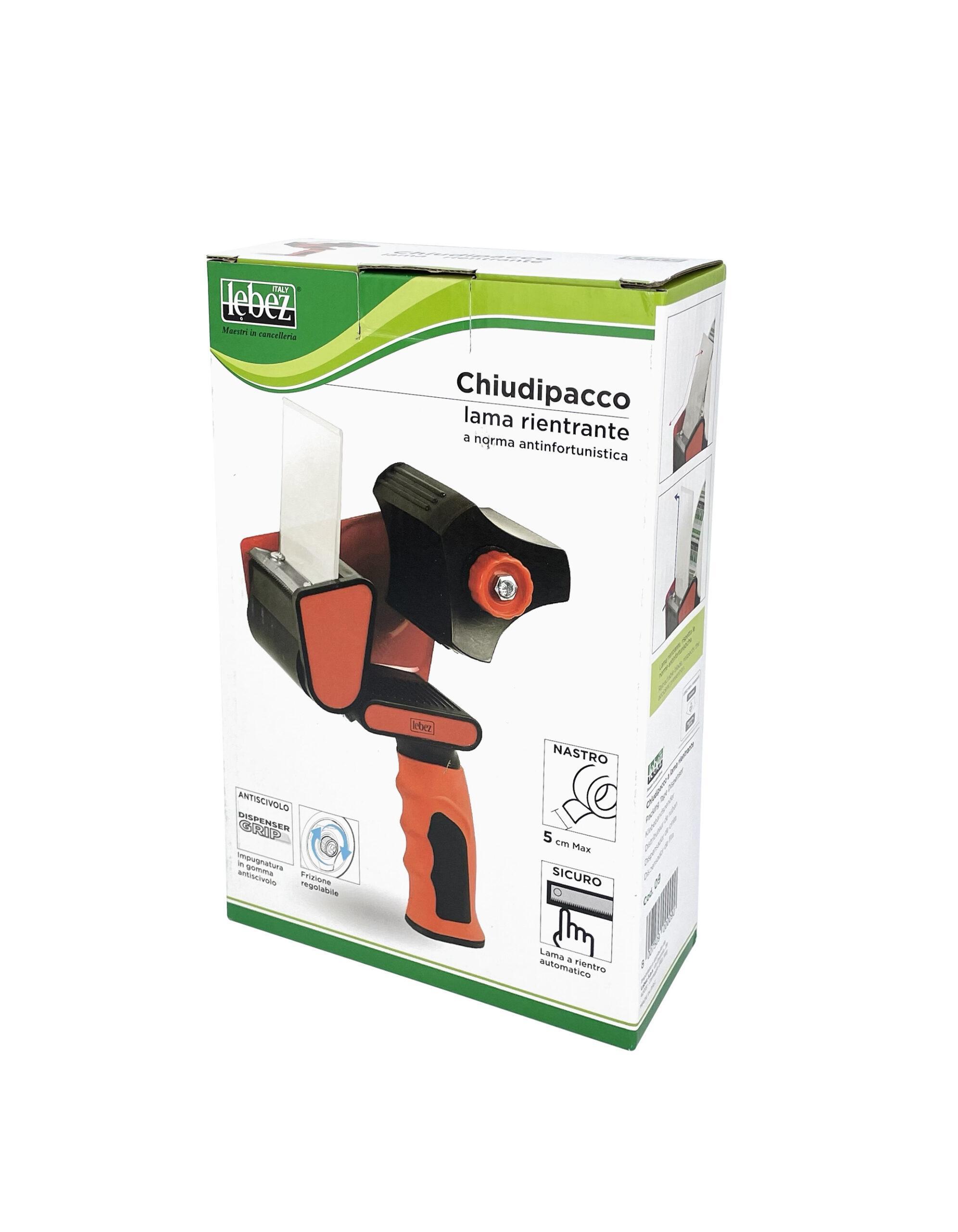 lebez lebez dispenser tendinastro da imballaggio a lama rientrante - foto 1