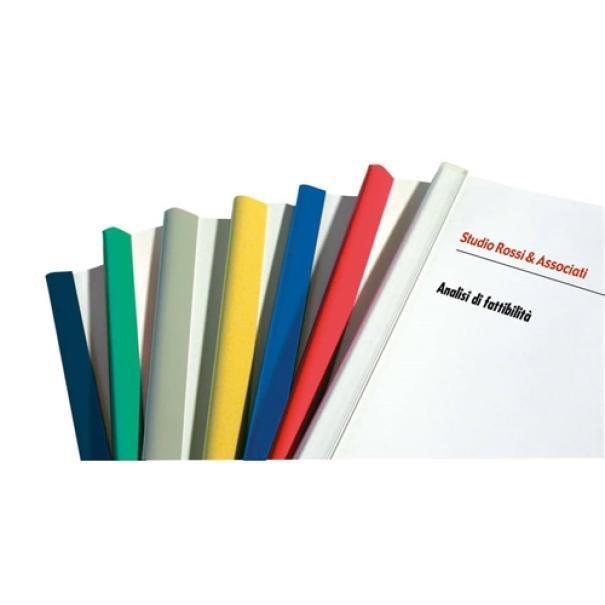 fellowes fellowes bl6 dorsi in plastica per rilegare diam 6 mm 50 pz bianco - foto 2