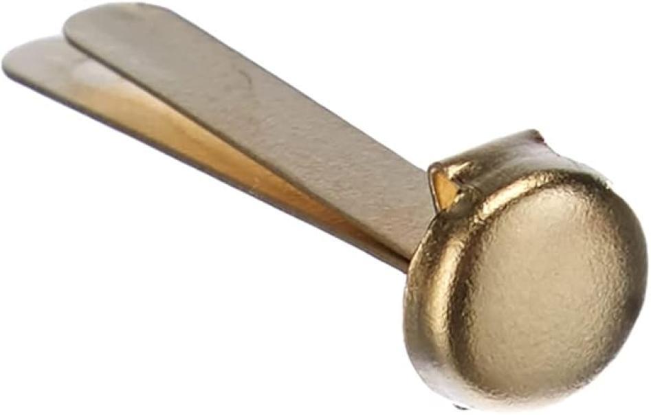 leone dell'era leone dell'era fermacampioni n. 5 ottonati - 10 conf. da 100 pz. - foto 3