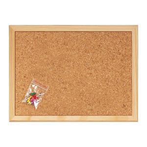 Lavagna di sughero con bordo in legno 30x40cm
