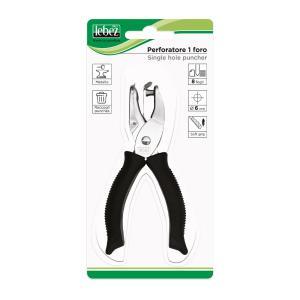 Perforatore 1 foro ø 6mm metallo con impugnatura in gomma cod.5840