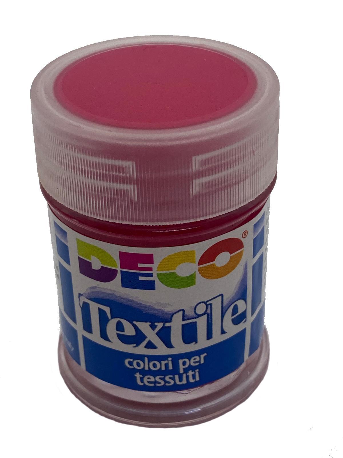 c.w.r. cwr colore per tessuto stoffa 35ml rosa - foto 1