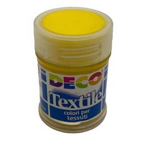 Cwr colore per tessuto stoffa 35ml giallo primario
