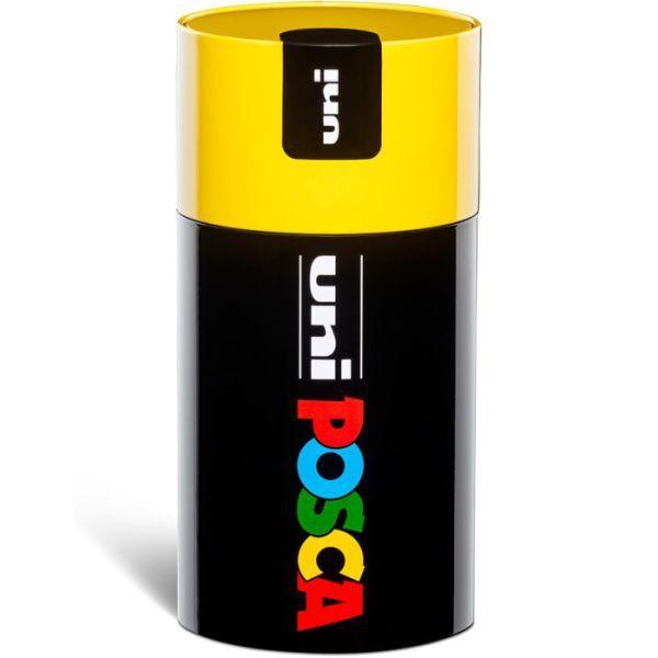 osama uni posca gift box giallo 18pz marcatori pennarelli colori assortiti - foto 1