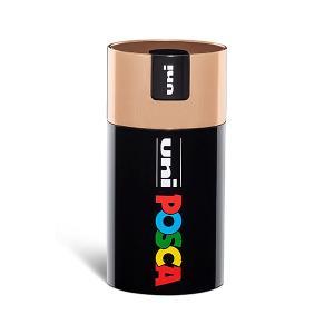 Uni posca gift box bronzo 18pz marcatori pennarelli colori assortiti