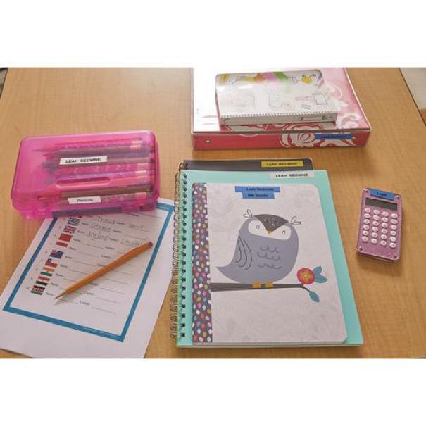 dymo dymo nastro letratag plastica bianco 12mmx4mt 91201 - foto 3