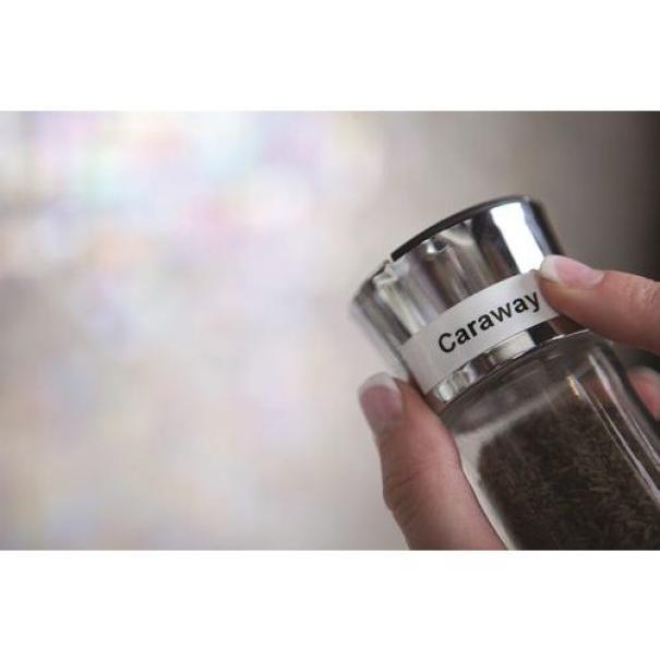 dymo dymo nastro letratag plastica bianco 12mmx4mt 91201 - foto 4