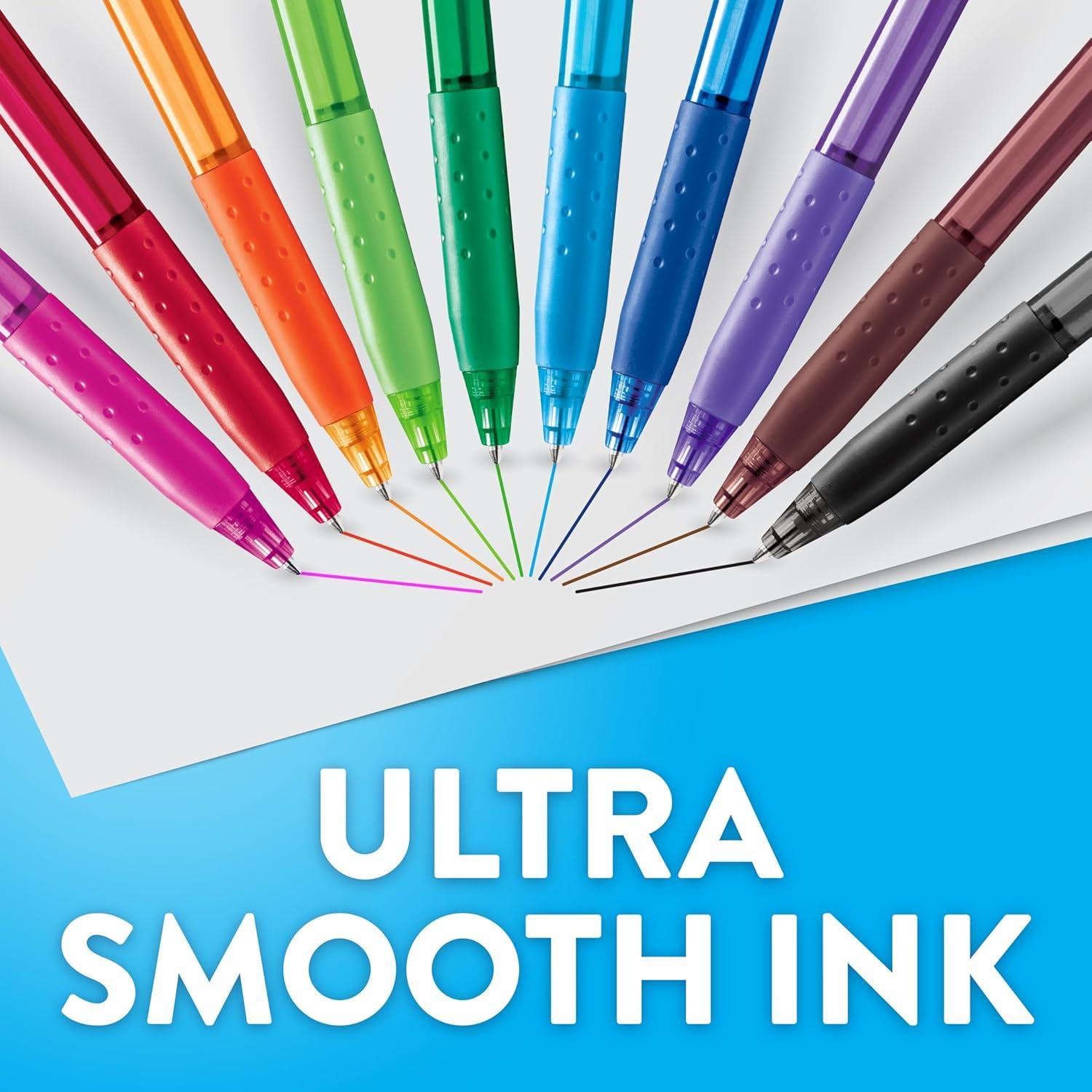 Paper Mate InkJoy 12pz Penna a Sfera a Scatto Nera 300RT Punta M 0,1 mm Paper Mate InkJoy 12pz Penna a Sfera a Scatto Nera 300RT Punta M 0,1 mm