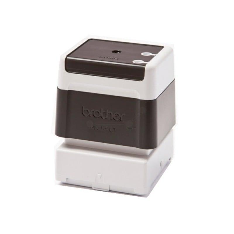 timbro autoinchiostrante brother nero quadrato 40x40mm confezione 6 pezzi