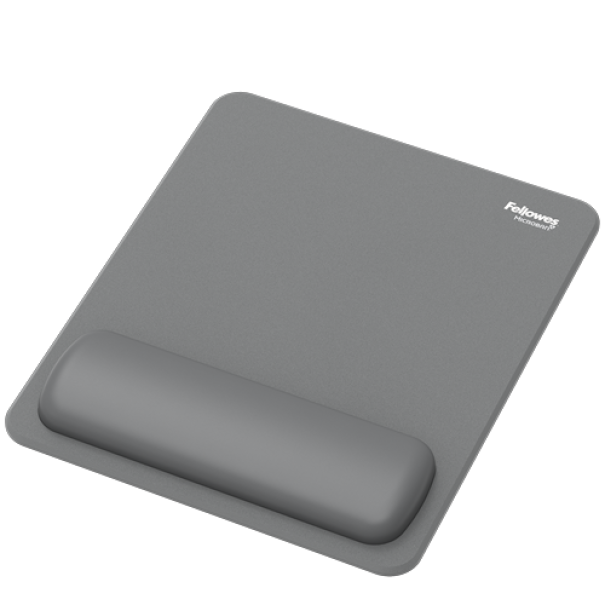 fellowes fellowes breyta mousepad con poggiapolsi grigio tappetino mouse - foto 1